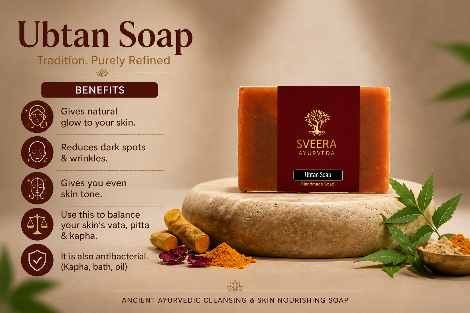 Sveera Ubtan Soap